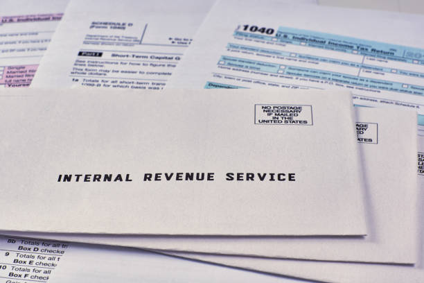istock Tax reporting and tax messages 1163111654