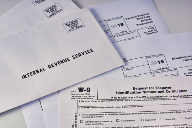 istock Tax reporting and tax messages 1163112269