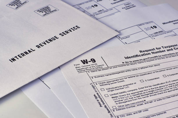 istock Tax reporting and tax messages 1163112299