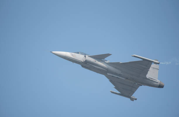 istock Gripen fighter aircraft 1163115464
