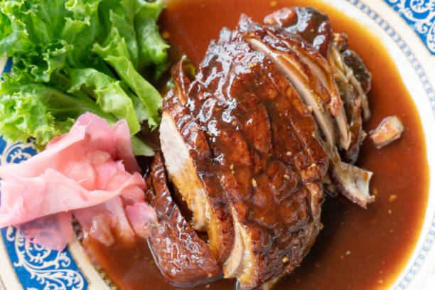 Roast duck meat