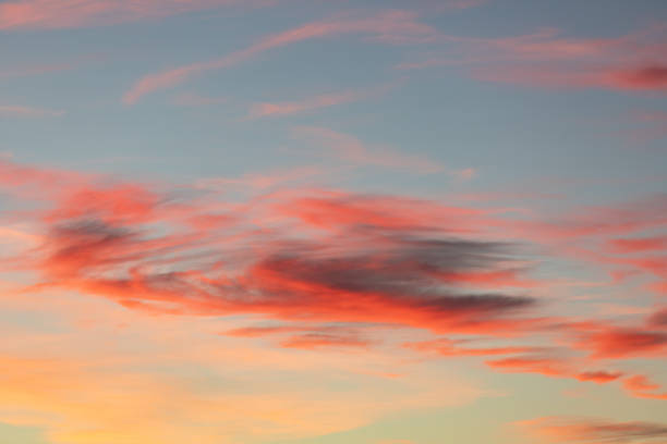 istock Beautiful vivid color sunset clouds after sunset 1163130249