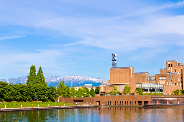 istock kansui Park in Toyama stock 1163132459