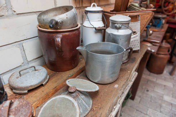 istock Pots and jugs near 1163134794