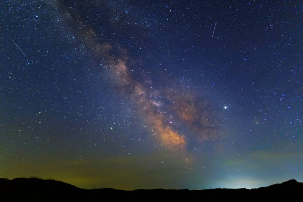 istock night prairie under a starry sky with milky way 1163134956