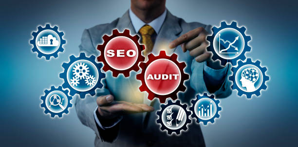 istock Unrecognizable Accountant Reminding Of SEO AUDIT 1163145503