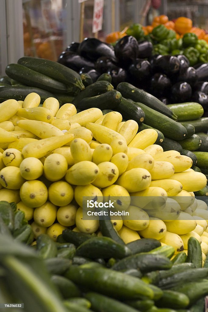 Fresh Vegetables in the Market Fresh vegetables stacked for sale in the market. Bell Pepper Stock Photo