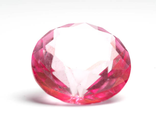 istock pink diamond isolated on white background 1163163966