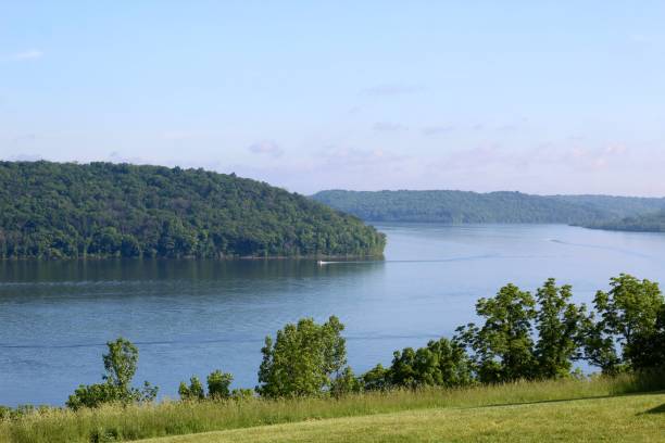 istock Hillside View of Lake 1163169840