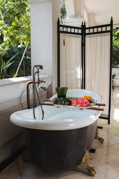 istock Healthy bath with fruits and spices. 1163174705