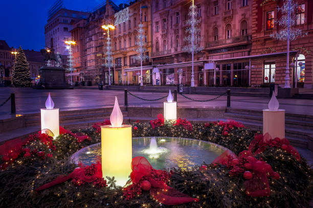 istock Zagreb photo shot at Advent time 1163175932