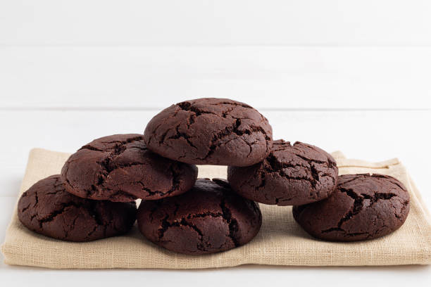 istock Homemade chocolate cookies fresh from the oven 1163179380
