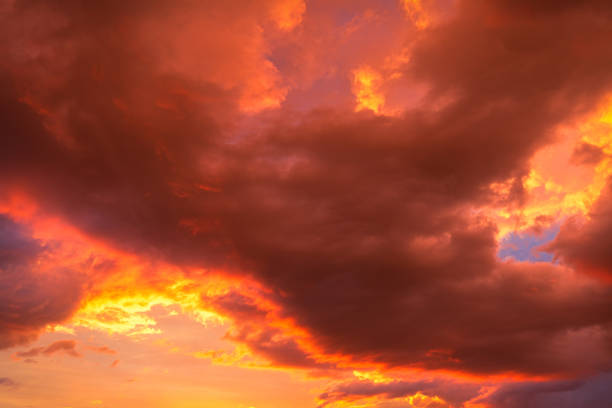 istock the sky in the sunset light,shot on a summer evening 1163179595