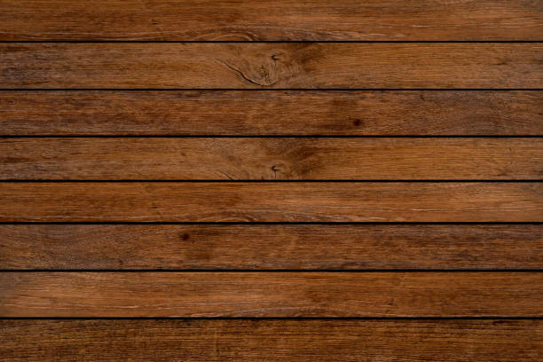 close up retro dark brown color tone wood panel plank horizontal background texture for design element concept close up retro dark brown color tone wood panel plank horizontal background texture for design element concept knotted wood wood dirty weathered stock pictures, royalty-free photos & images