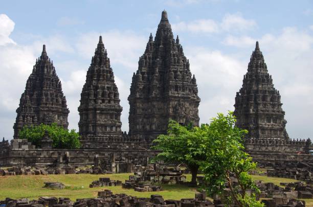 istock The Prambanan temple on the Java island in Indonesia 1163190857