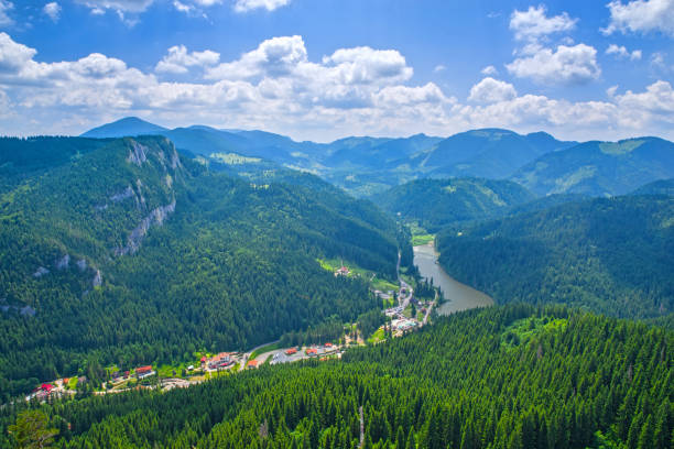istock Red Lake mountain resort in Romania 1163204339
