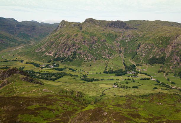 istock Langdale Pikes in Englands green and pleasant Lake District 1163205453