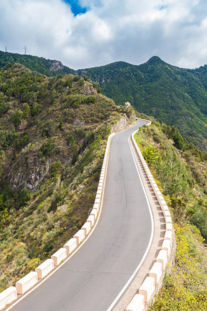 istock sinuous road of anaga valley, tenerife 1163206876