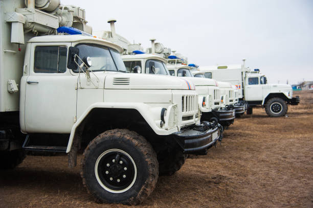 istock Truck firefighter automobiles 1163208584
