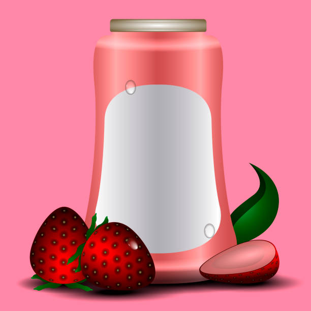 istock Can of strawberry juice 1163212061