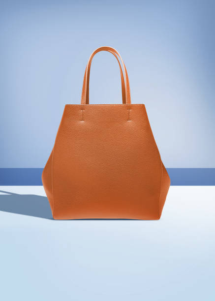 istock Handbag with clipping path on a pastel background 1163216182