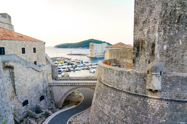 istock Dubrovnik City Wall Views 1163241350