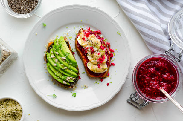 istock Healthy sandwich for breakfast, snack or lunch 1163242167