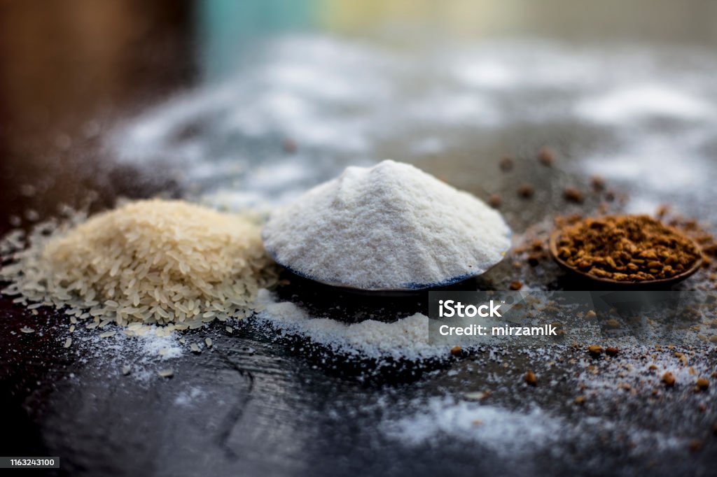 Hair Growth Remedy Of Rice Flour Water And Fenugreek Seed Powder On Wooden Surface Stock Photo - Download Image Now - iStock Hair Growth Remedy Of Rice Flour Water And Fenugreek Seed Powder On Wooden Surface Stock Photo - Download Image Now - iStock