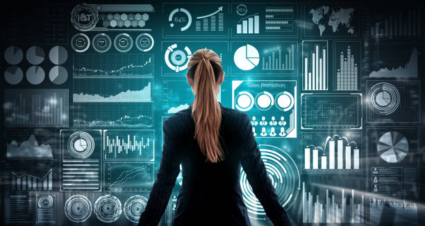 istock Big Data Technology for Business Finance Concept. 1163243704