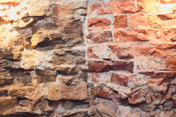 istock Old grunge brick wall for your abstract, vintage background. Red brick texture image. 1163244115