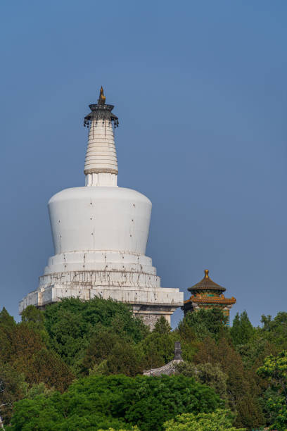 istock White Pagoda in Beihai Park, Beijing, China 1163257338