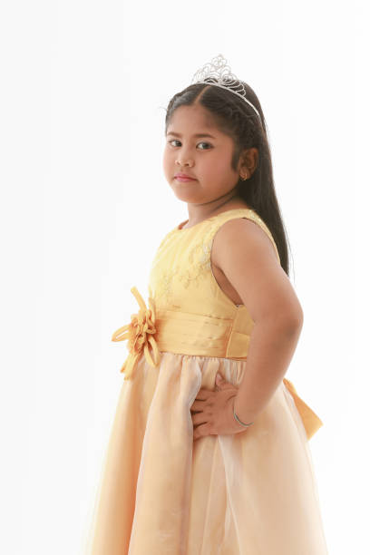 istock Girl on white background 1163273512