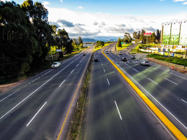 istock Multi lane highway outside the city 1163278004