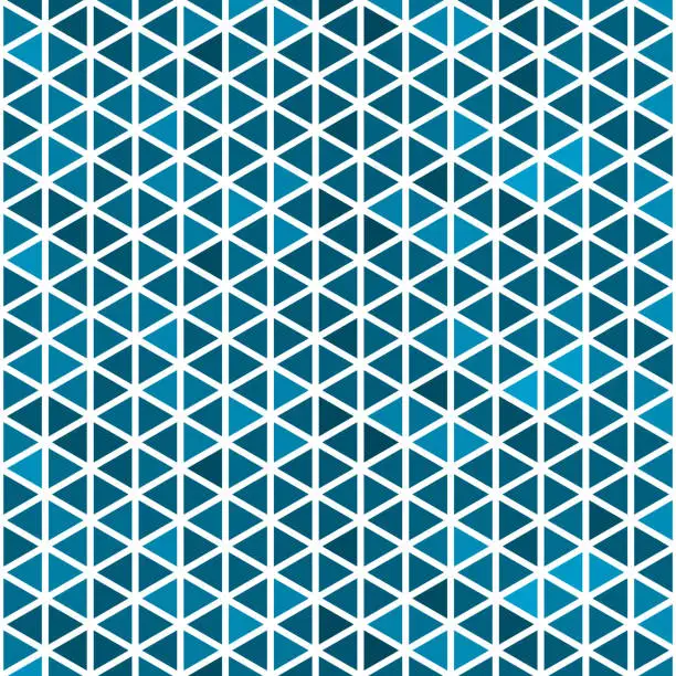 Vector illustration of Abstract polygonal pattern of triangles. Geometric colorful mosaic background