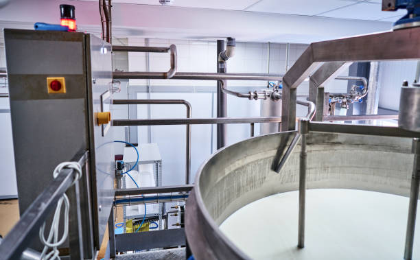istock line for the production of milk 1163281357