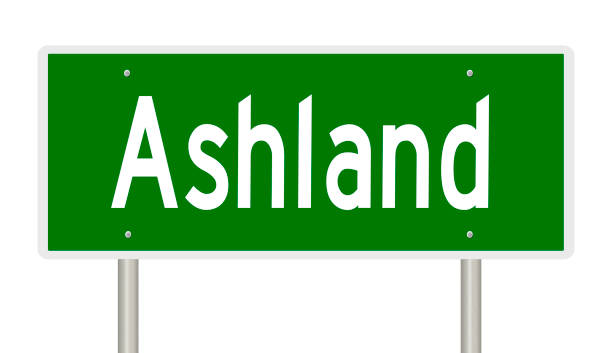 istock Highway sign for Ashland 1163283674