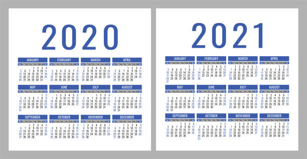 33,000+ 2020 Calendar Vector Stock Illustrations, Royalty-Free
