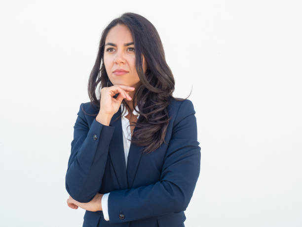 istock Serious pensive professional thinking over business strategy 1163293885