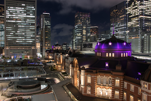 This is a picture of Tokyo station.