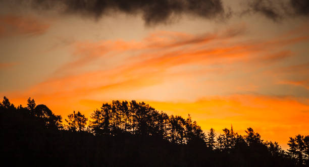 istock Beautiful scenery of the sky and clouds at sunset 1163301292
