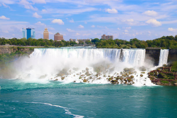 istock Beautiful niagara falls from Canadian side 1163301410