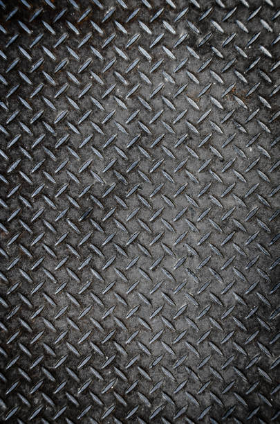 istock May 7. 2019. Republic of Korea. Iron plate background 1163301573
