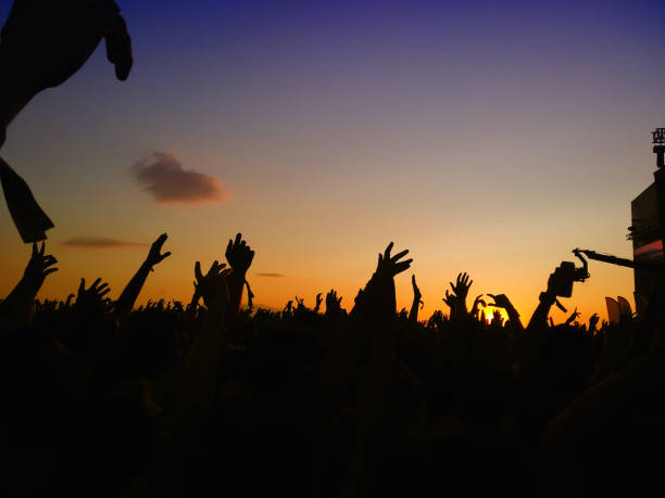 istock People celebrating on an summer open air 1163305651