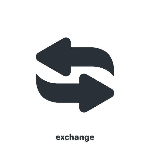 exchange - switch stock illustrations