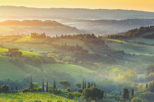 istock Sunrise in Tuscany 1163314978