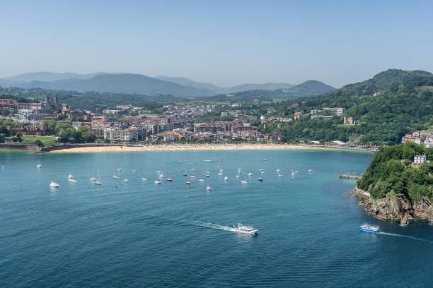 istock Concha Bay in San Sebastian 1163317252