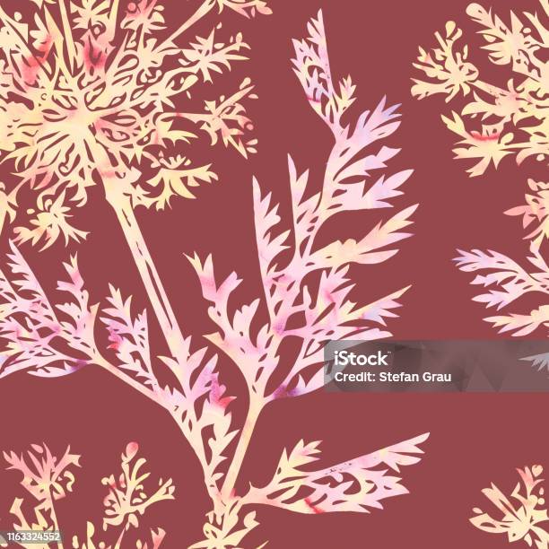 Field Flowers 2 Seamless Pattern Stock Illustration - Download Image ...