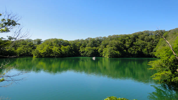 istock Juniko Twelve Lakes in Aomori, Japan 1163325840