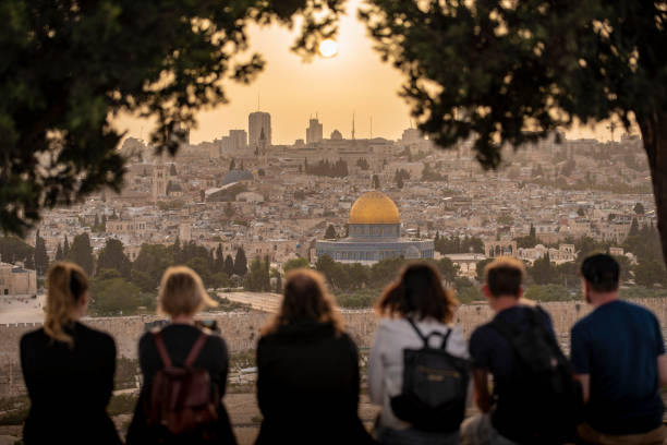 istock Mount of olives - View 1163330686