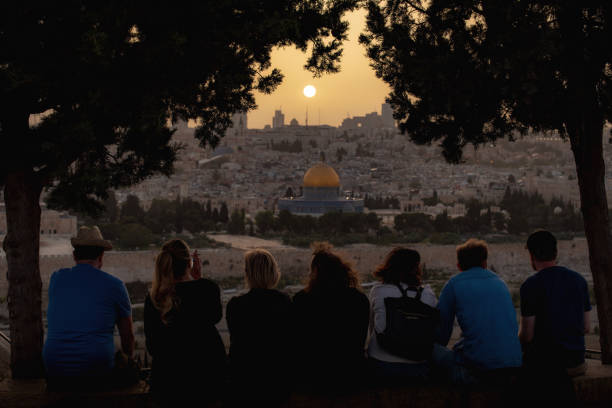 istock Mount of olives - View 1163330750